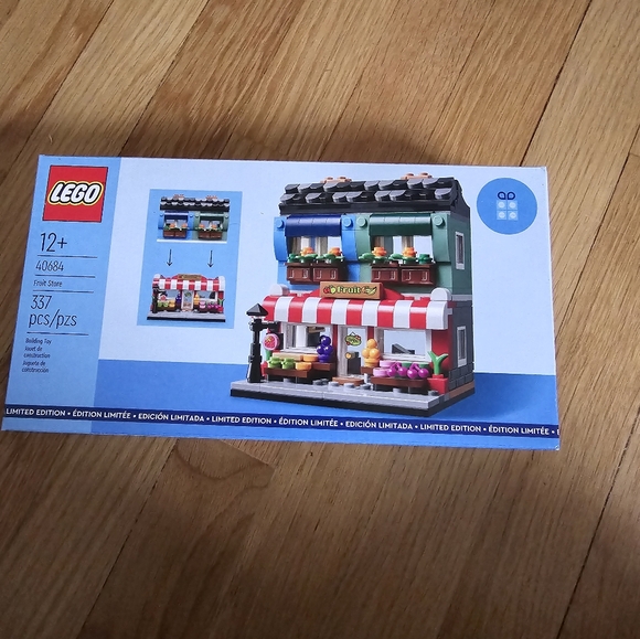 Lego limited edition fruit store NIB